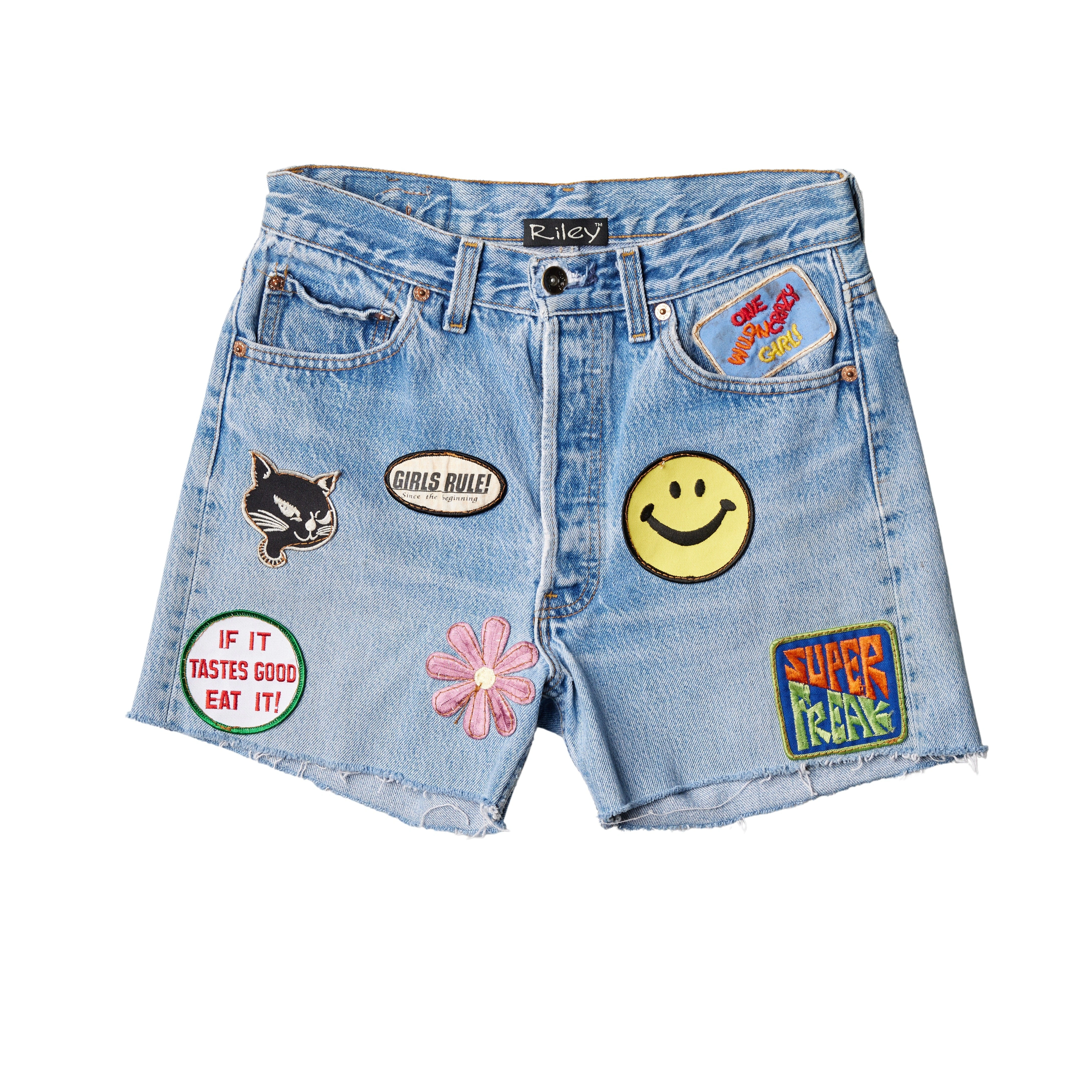 Denim Cutoffs Reborn: Patched Perfection! Summer Ready Shorts!